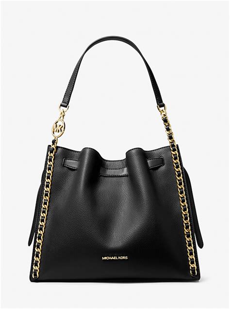 michael kors lgchainshl|michael kors mina shoulder bag.